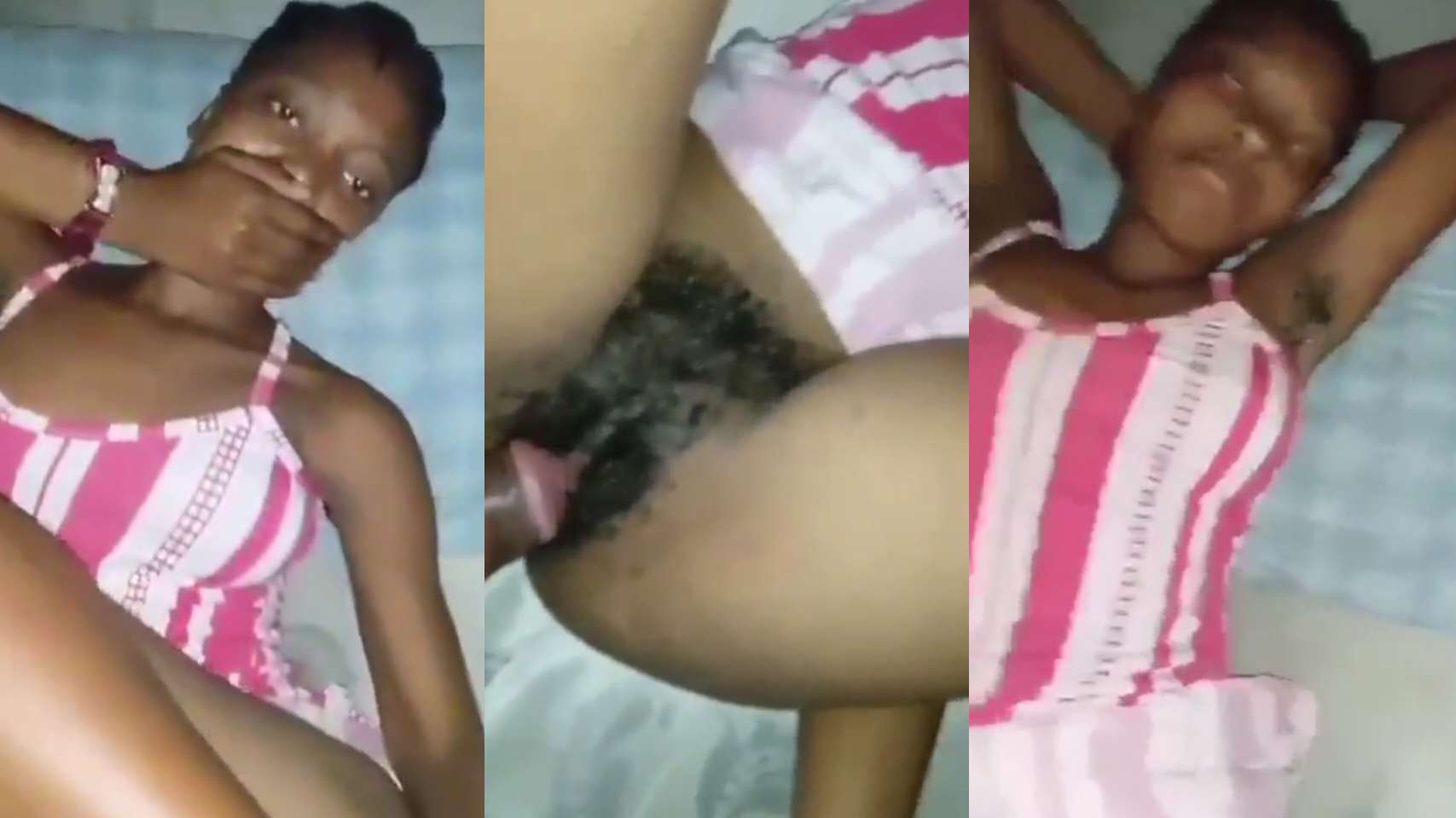South African Teen Received A Huge Cock